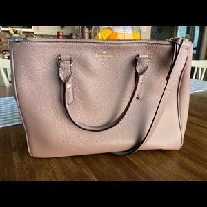 Kate spade taupe purse